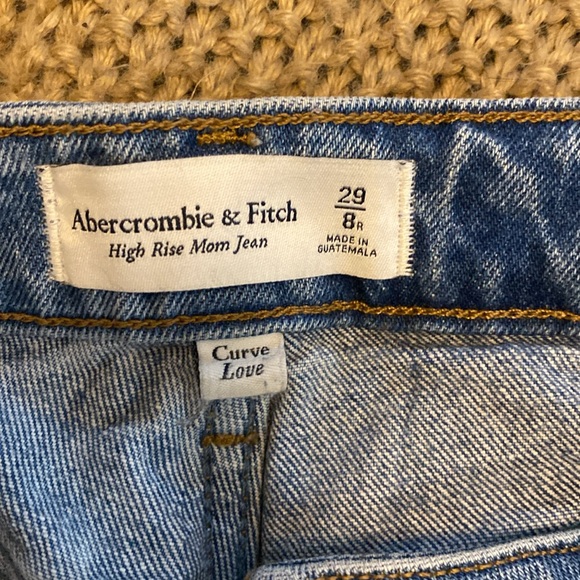 Abercrombie and Fitch High Rise Mom Jean - Picture 8 of 11